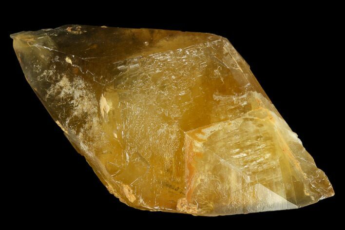 Golden, Double-Terminated, Calcite Crystal - Morocco #115194